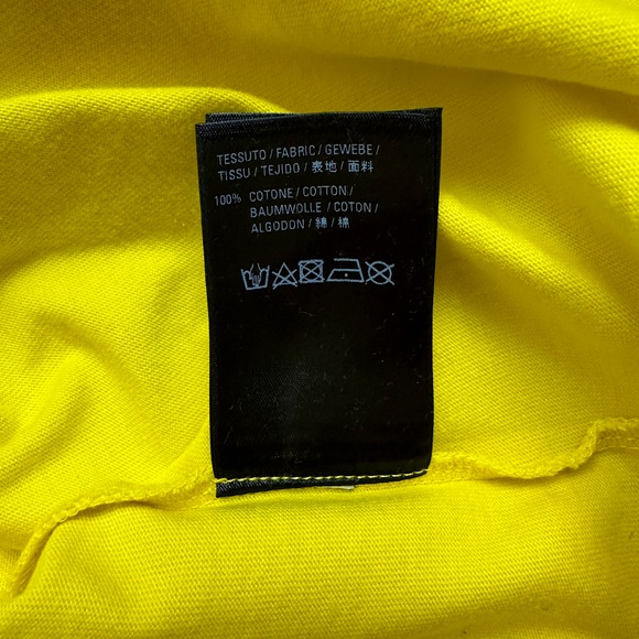 Balenciaga Medium Fit T-Shirt 'Yellow' size L - Picture 7 of 10